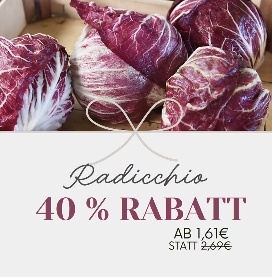 Frischekiste Radicchio 40% Rabatt