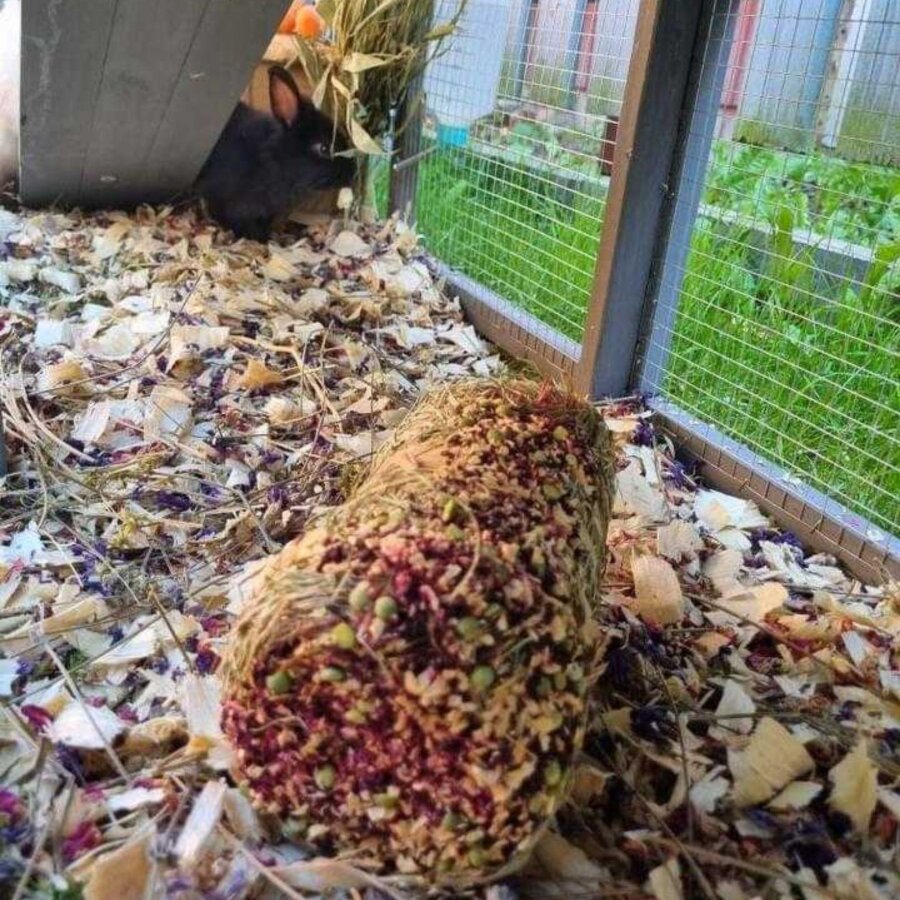 Heuballen rote Beete