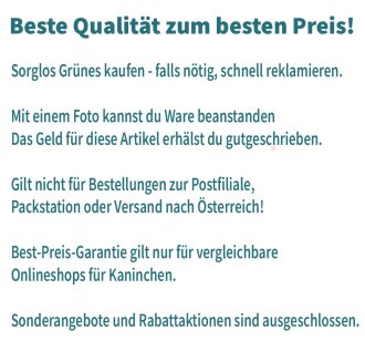 Frischegarantie & Best-Preis-Garantie