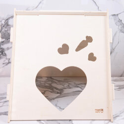Hopplwerk bunny heart house