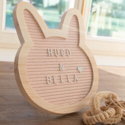 Letter board rose