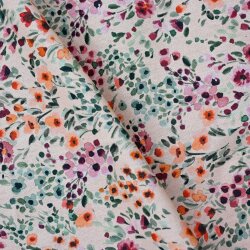 Hammock Ersatzbezug mit Klett M Blumen in Wasserfarben