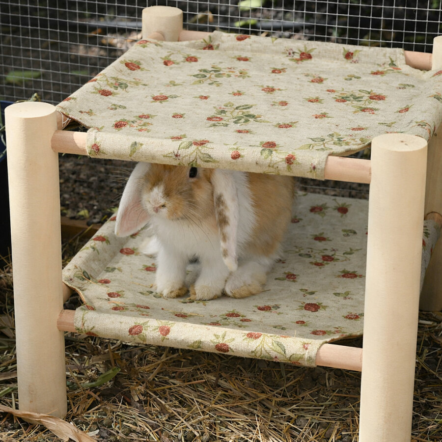 Hammock Ersatzbezug mit Klett M strawberry