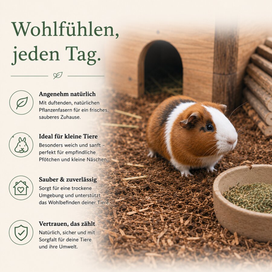 Waldbodeneinstreu