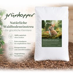 Waldbodeneinstreu