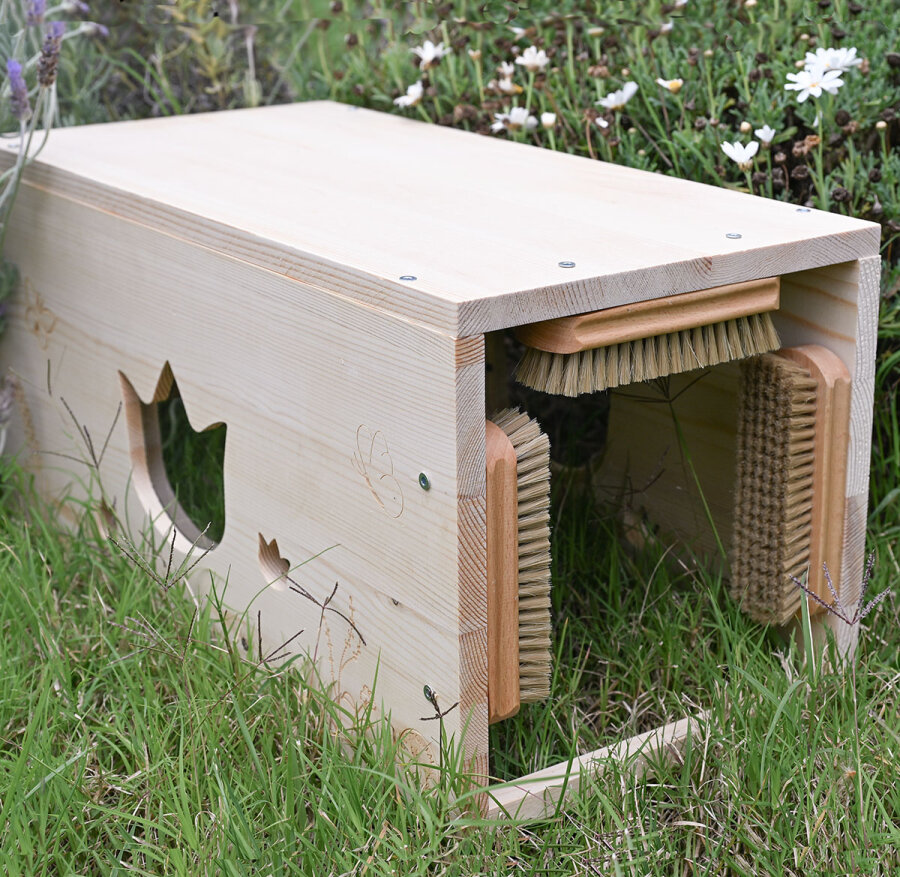 Tunnelsystem lang butterfly mit Bürsten