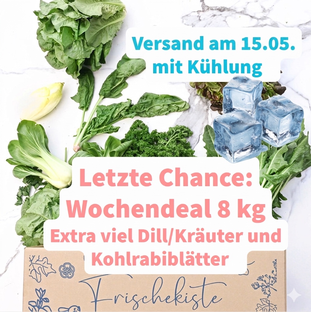 8kg Wochen Deal noch schnell vorm Wochenende sichern